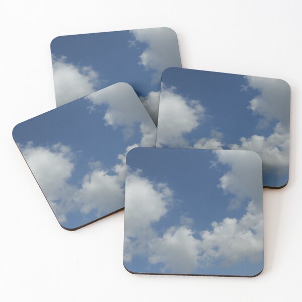 Item preview, Blue sky with white clouds designed and sold by DigitalGemArt.