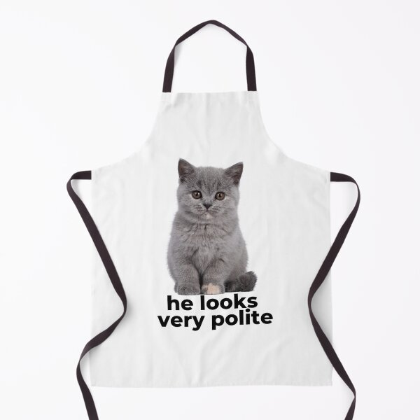 Item preview, The polite cat | He looks very polite designed and sold by The Love Quill.