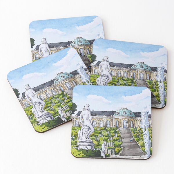 Item preview, Schloss Sanssouci - the famous chateau in Potsdam designed and sold by TeeBruh.
