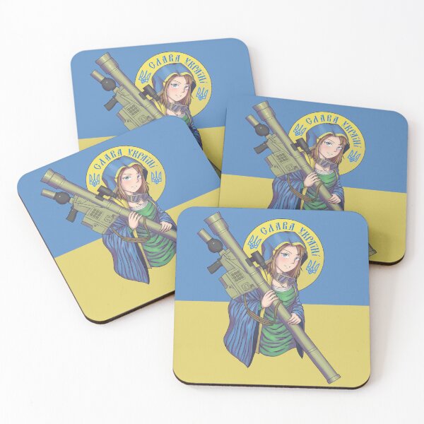 Item preview, Mother of God protects Ukraine with Javelin designed and sold by Olexandr  Melnyk.