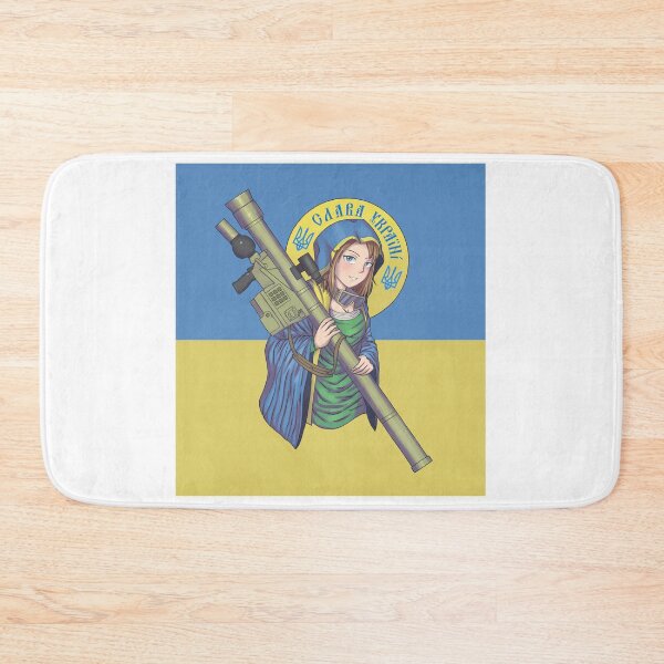 Item preview, Mother of God protects Ukraine with Javelin designed and sold by Olexandr  Melnyk.