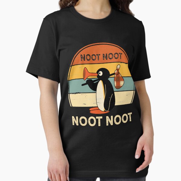 Vista previa del artículo con la obra «Noot Noot Pingu Pingüino Meme Regalo», diseñado y vendido por zebedeenefert.