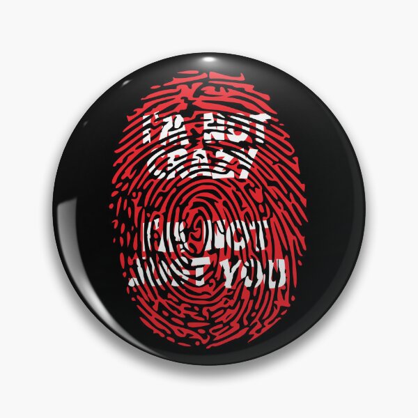 Item preview, I'm not crazy, I'm not just you individuality  designed and sold by alltheprints.
