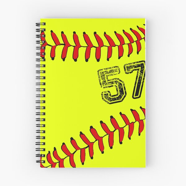 Item preview, Softball ball number 57, fifty seven designed and sold by TheCultStuff.