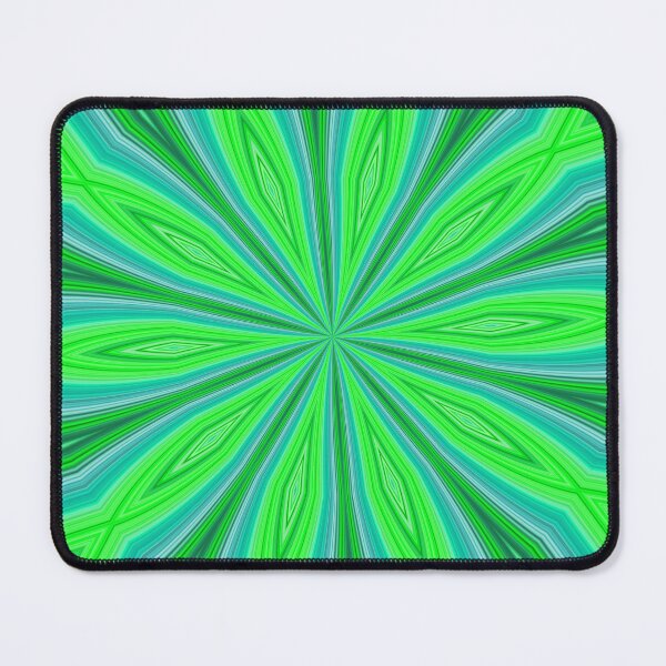 Item preview, Bright Radiating Streaks of Green and Blue designed and sold by AuntieShoe.