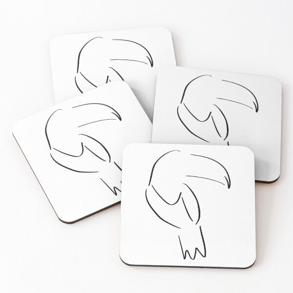 Item preview, Toucan Line Art - Minimalist designed and sold by Zcared.
