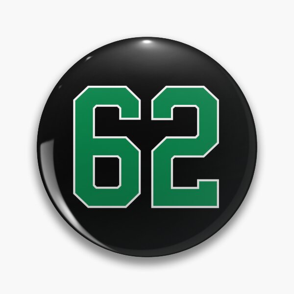 Item preview, 62 number, green lucky sports sixty two designed and sold by ArtIsParty.