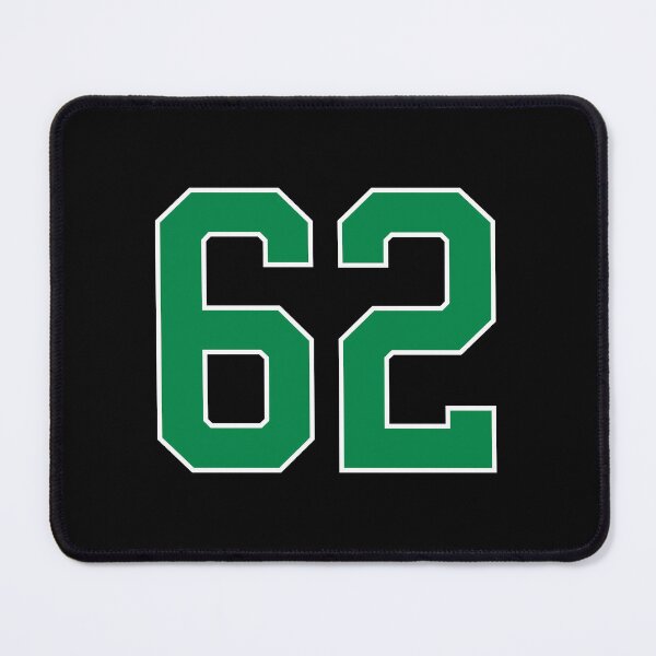 Item preview, 62 number, green lucky sports sixty two designed and sold by ArtIsParty.