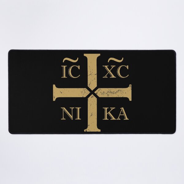 Item preview, IC XC NI KA Orthodox Cross Christogram designed and sold by TeeBeesDesign.