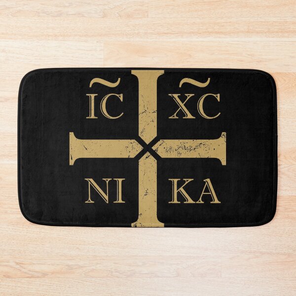 Item preview, IC XC NI KA Orthodox Cross Christogram designed and sold by TeeBeesDesign.