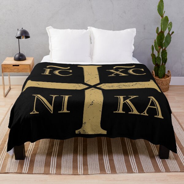 Item preview, IC XC NI KA Orthodox Cross Christogram designed and sold by TeeBeesDesign.