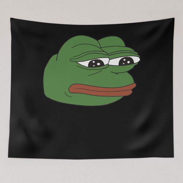 Item preview, Pepe the frog - Sad frog designed and sold by zebedeenefert.