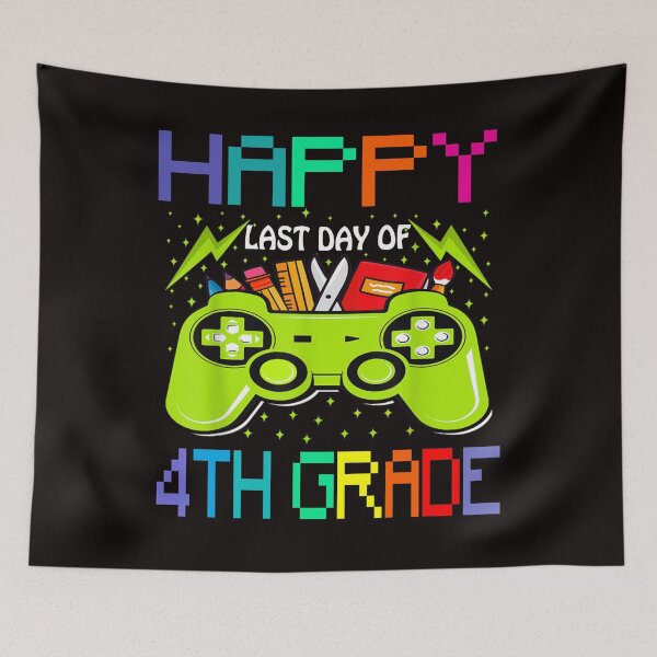 Item preview, Happy Last Day Of School 2022 Funny 4th Grade video game designed and sold by KellySX.