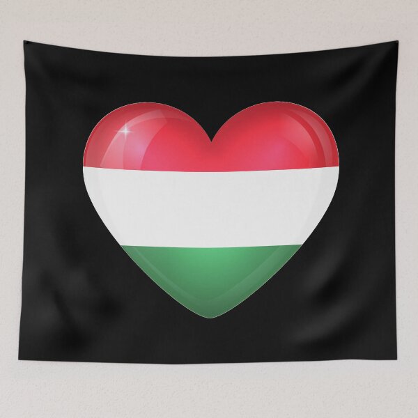 Item preview, My heart is in Hungary, Love Hungary. designed and sold by ArtIsParty.