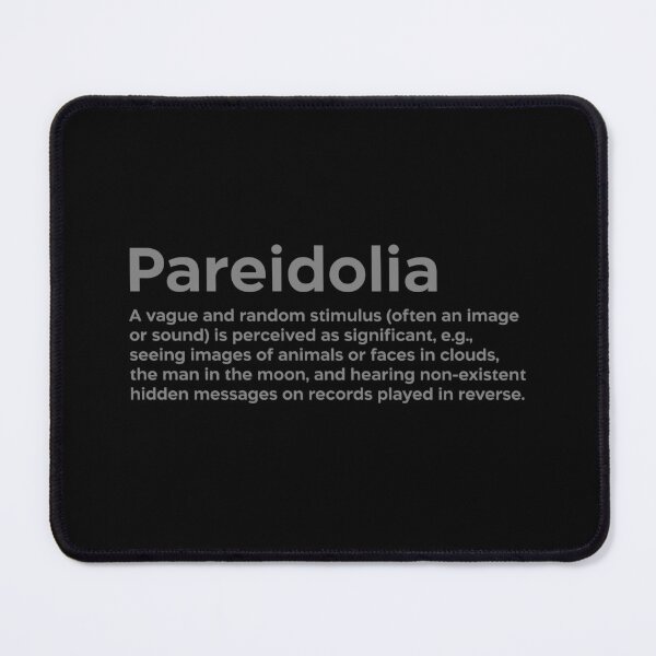 Item preview, Pareidolia grey designed and sold by EdimQuotes.