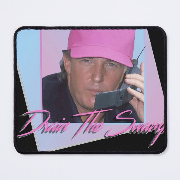 Item preview, Drain The Swamp - Donald Trump Vaporwave Essential designed and sold by SCHERERBETH.