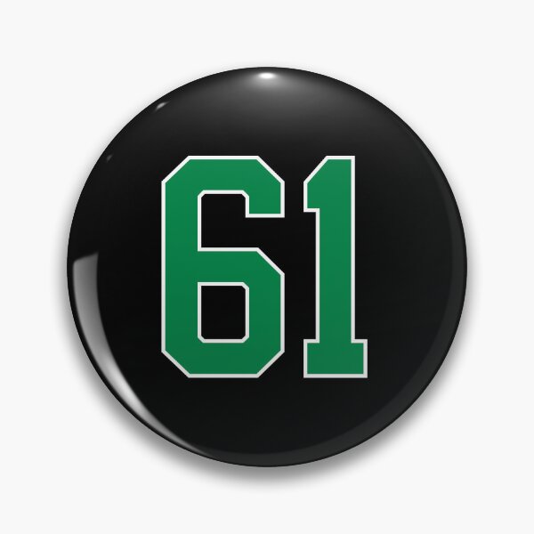 Item preview, 61 number, green lucky sports sixty one designed and sold by ArtIsParty.