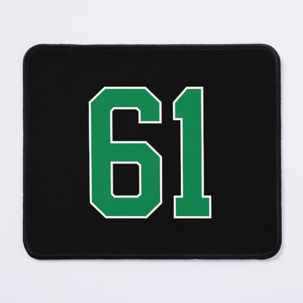 Item preview, 61 number, green lucky sports sixty one designed and sold by ArtIsParty.