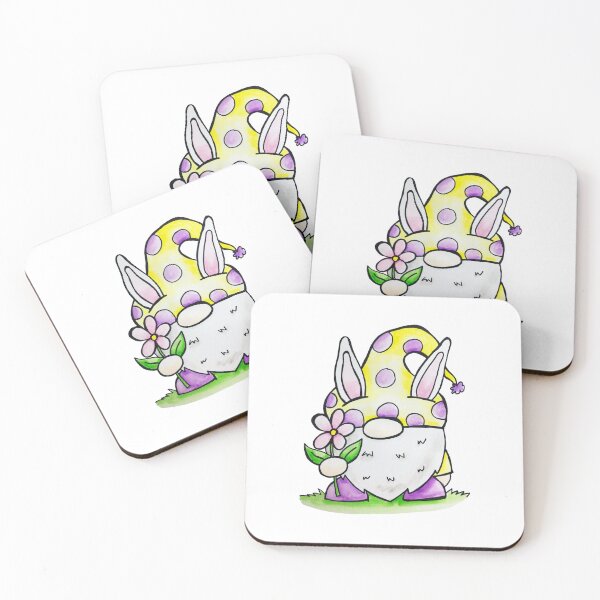 Item preview, Watercolor Easter Gnome designed and sold by kmstudio.