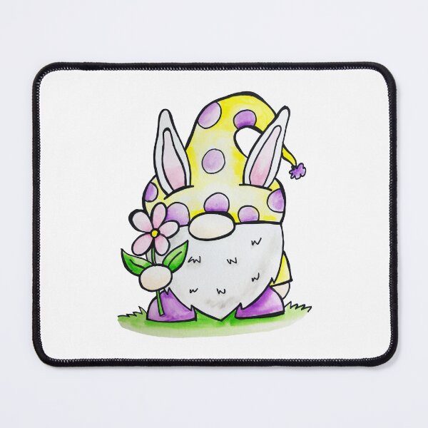 Item preview, Watercolor Easter Gnome designed and sold by kmstudio.