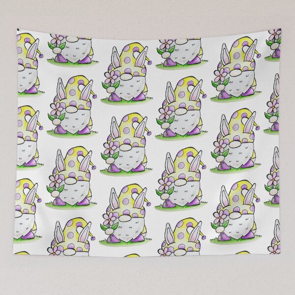 Item preview, Watercolor Easter Gnome designed and sold by kmstudio.