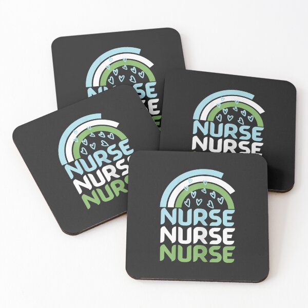 Item preview, Womens Nurse Rainbow Heart Love Appreciation Nursing Graduate designed and sold by JeffreyMCombs.