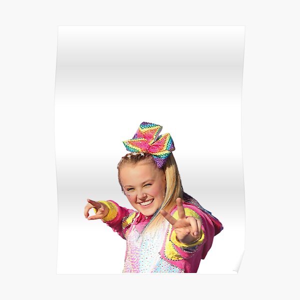 "JoJo Siwa" Poster for Sale by BraveMango Redbubble