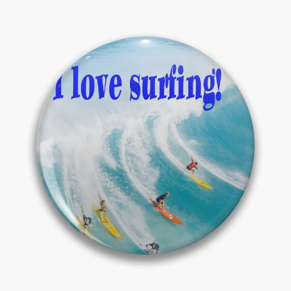 Item preview, I love surfing! designed and sold by mostheristore.
