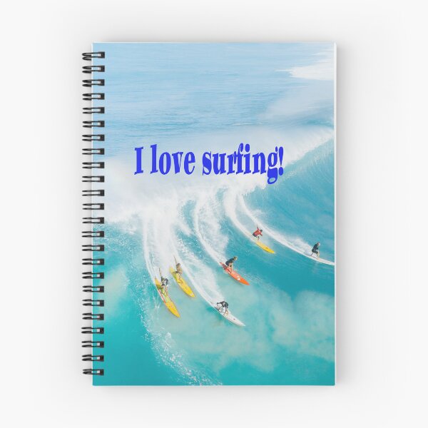 Item preview, I love surfing! designed and sold by mostheristore.