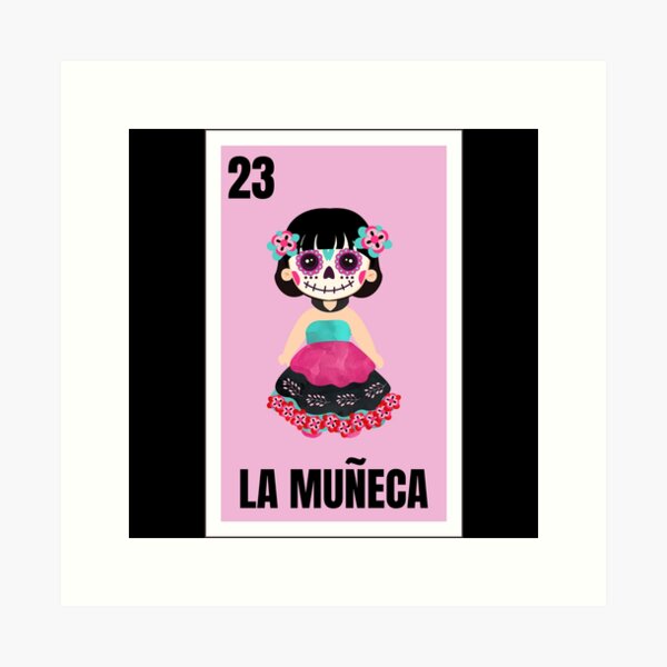 Muneca Mexicana Art Prints for Sale | Redbubble