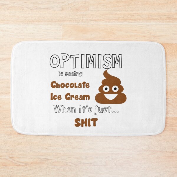 Item preview, Optimism funny quote designed and sold by 4You4U.