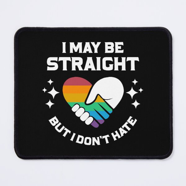 Item preview,  Straight But Don't Hate  designed and sold by Dolphin Graphic.