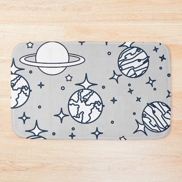 Item preview, Minimalistic Space Planet Pattern designed and sold by GraphicsClub.