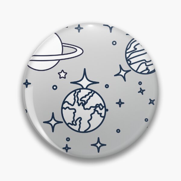 Item preview, Minimalistic Space Planet Pattern designed and sold by GraphicsClub.