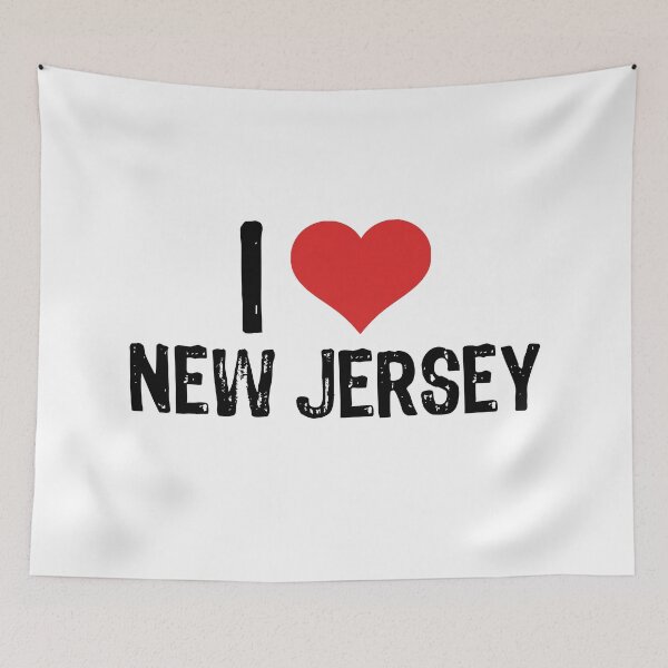 Item preview, I Love New Jersey designed and sold by The "I Love Everything" Shop.