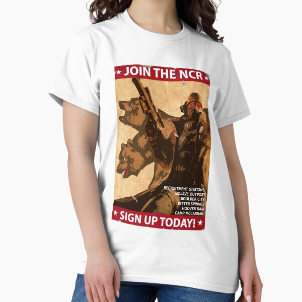 Artikel-Vorschau von Power Dead End Post Apocalypse Doomsday Cunning Fallout New Vegas Join The Ncr Propaganda Artwork Gi, designt und verkauft von ClarenceStephen.