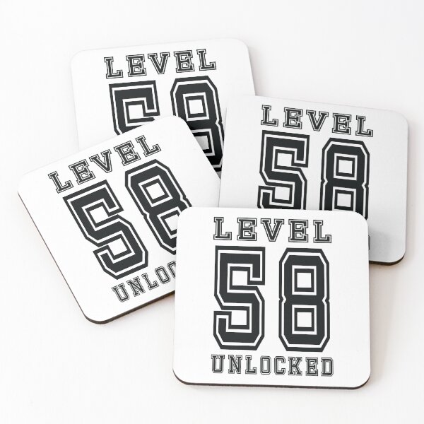 Item preview, Level 58 Unlocked designed and sold by jain-ravi002.
