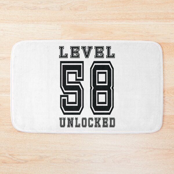 Item preview, Level 58 Unlocked designed and sold by jain-ravi002.