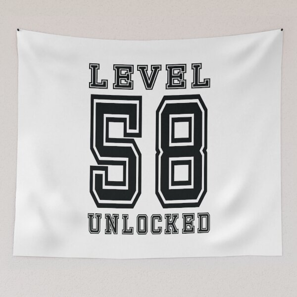 Item preview, Level 58 Unlocked designed and sold by jain-ravi002.