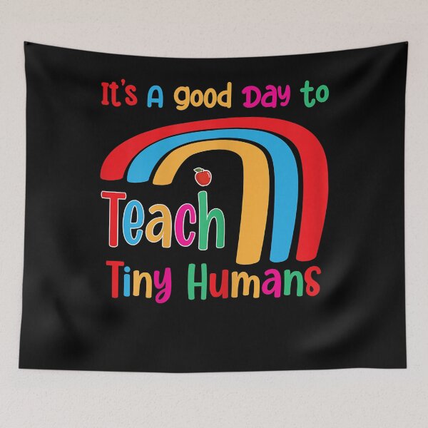 Item preview, Womens It's A Good Day to Teach Tiny Humans Teacher T-Shirt designed and sold by nuzzilrhall.