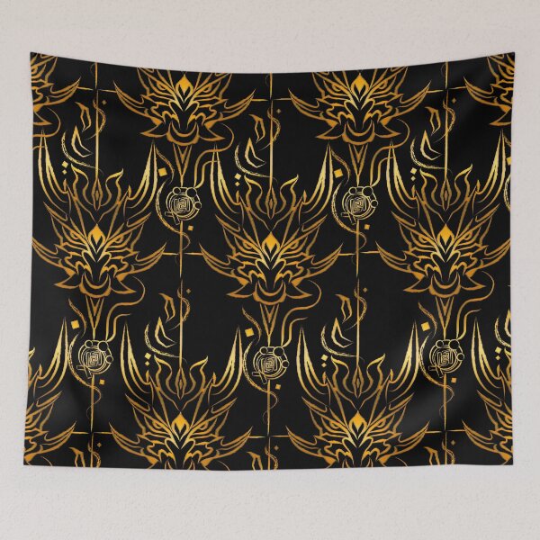 Item preview,  Arataki Itto Genshin Impact (black) designed and sold by LokittyLevi.