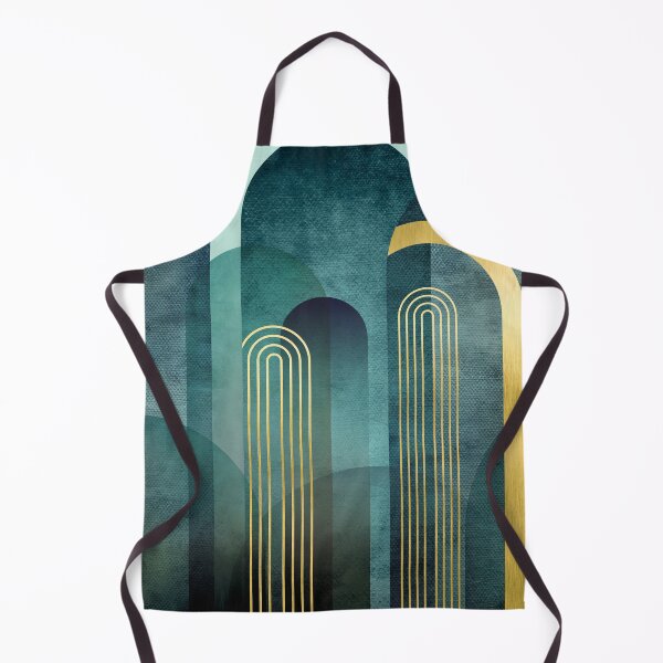 Item preview, Teal Textured Arches designed and sold by UrbanEpiphany.