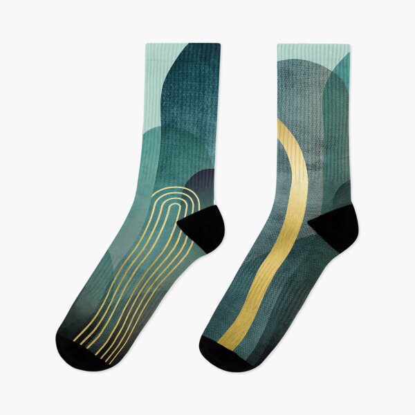 Item preview, Teal Textured Arches designed and sold by UrbanEpiphany.