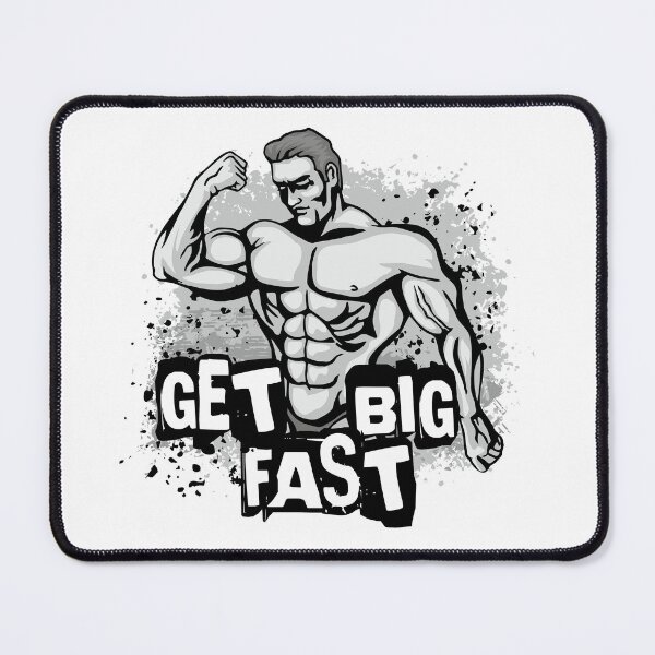 Item preview, motivational fitness print with bodybuilder designed and sold by amid999.
