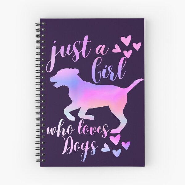 Item preview, Just A Girl Who Loves Dogs and Puppies Watercolors designed and sold by SunfullyYours.