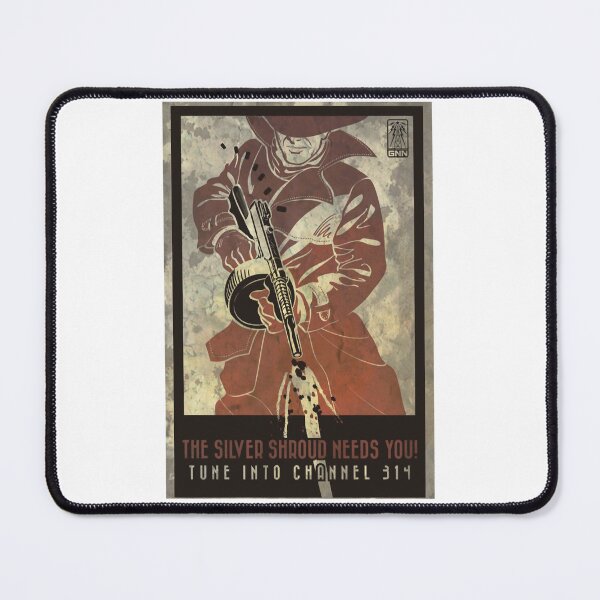 Item preview, Power Dead End Post Apocalypse Doomsday Cunning Fallout The Silver Shroud Needs You Retro Poster Cut designed and sold by ClarenceStephen.
