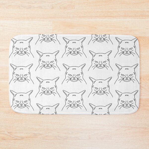 Item preview, Angry Cat Meme Face designed and sold by jamcaYT.