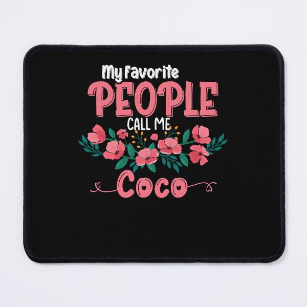 Item preview, My Favorite People Call Me Coco Grandma Floral Mother's Day Long Sleeve T-Shirt designed and sold by zemelshkas.