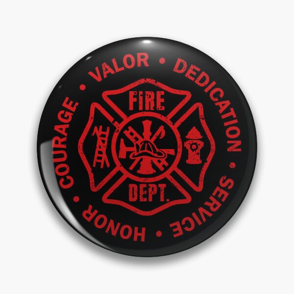 Item preview, Fire Department Logo Firefighter Badge Fire Department Firefighter Fireman's Day With USA Flag designed and sold by Urlan.