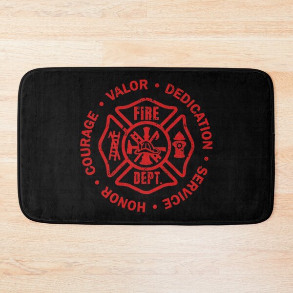 Item preview, Fire Department Logo Firefighter Badge Fire Department Firefighter Fireman's Day With USA Flag designed and sold by Urlan.